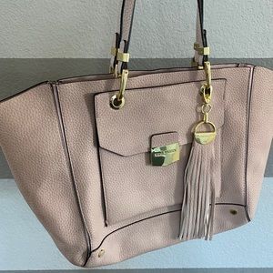 Steve Madden soft leather blush color purse